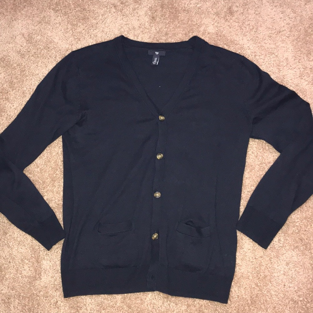 Gap navy cardigan